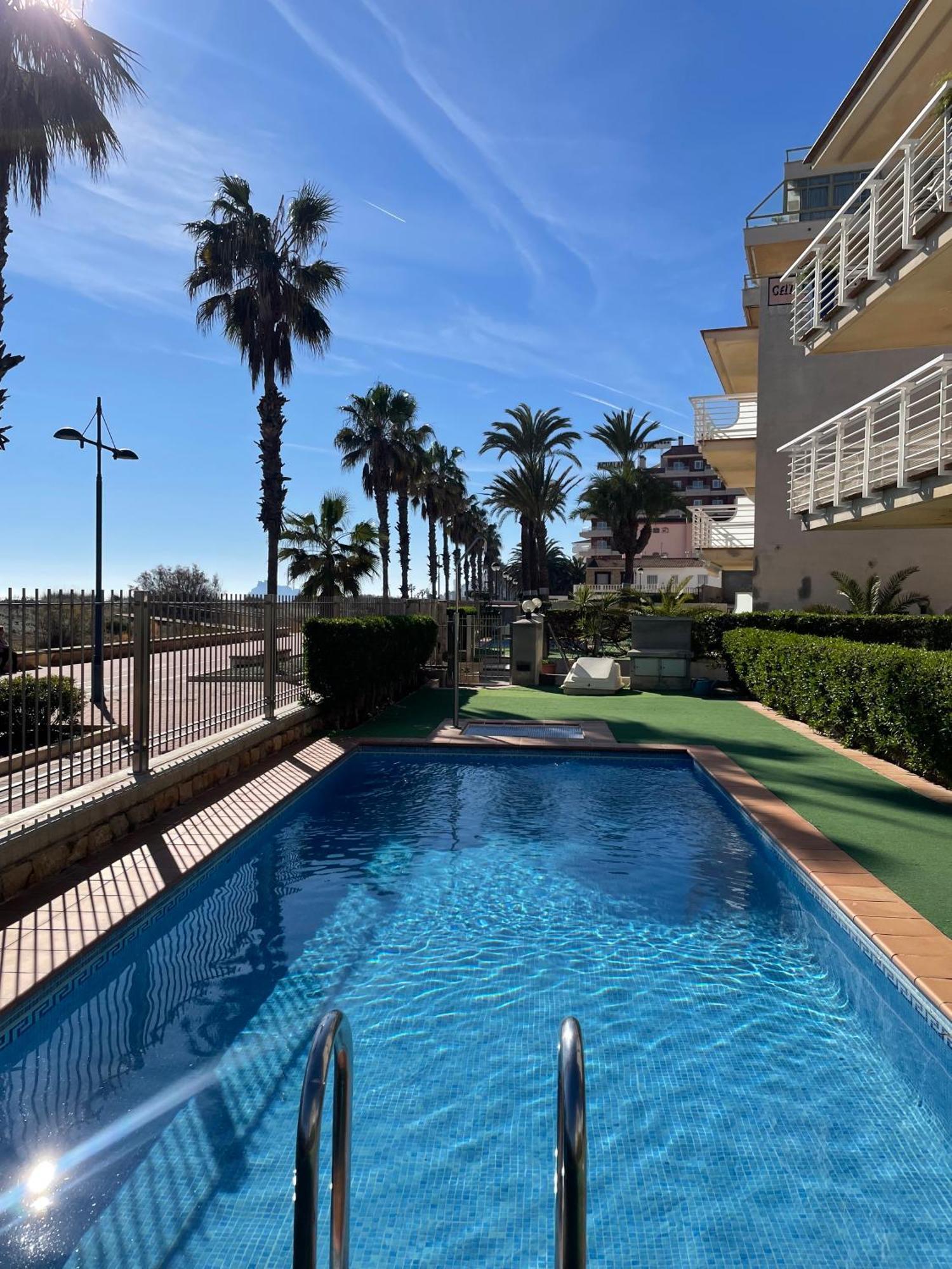 Apartmán Alpen 1 - Cala Josep I 1Era Linea Peñíscola Exteriér fotografie
